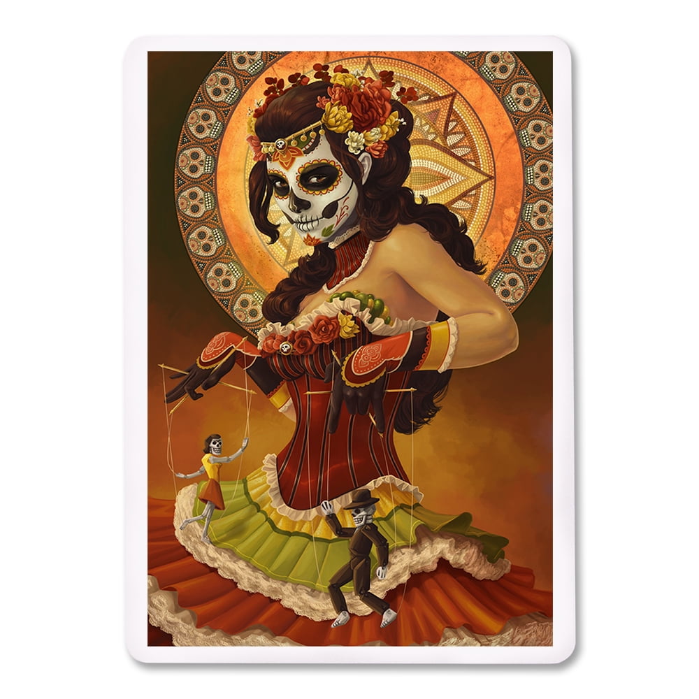 Buy Day of the Dead, Lantern Press, Premium Playing Cards, 52 Card Deck with Jokers