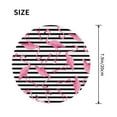 thumbnail image 3 of Disketp Flamingos Small Mouse Pad 7.9x7.9 Inches,Washable Round Mousepad For Office Laptop Computer,Non-Slip Rubber Base Mouse Pads For Wireless Mouse, 3 of 8