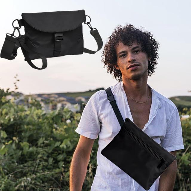 YIMWNYI Unisex Mini Waist Pack with Adjustable Shoulder Strap, Multi-Purpose Belt Bag for Travel, Running, Hiking, and Exercise, Lightweight, Compact, Gray, Versatile Design