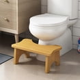 thumbnail image 4 of Premium Wood Bamboo Toilet Stool For Colon Health Improvement, Space-Saving Design And Easy To Clean Surface Enhance Daily Bathroom Routine, 4 of 5