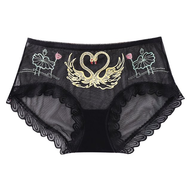 Aayomet Culotte Femme String Ouvert g Pants Lingerie Pyjama (Noir, G)