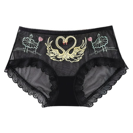 

Tummy Control Underwear for Women Lace Open Thong G Pajamas Women s Shapewear Control Panties Black L