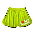 thumbnail image 4 of Shorts for Women under $5! Cagogo Booty Shorts for Women Sexy Naughty Letter Printed Yoga Dance Gym Workout Running Active Hot Shorts Pants Briefs Loungewear Pajama, 4 of 5