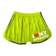 thumbnail image 4 of Pantalones Cortos para Mujeres de Cintura Alta Moda Casual Pantalones Cortos Sueltos Impresos Sexy, Cintura Elástica Cuerpos Pantalones Cortos de las Señoras, Vestir de Verano de Poliéster, 4 of 5