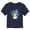 Navy Blue, variant on Toddler's Care Bears Birthday Bear Girl Balloons Graphic Tee Light Blue 2T