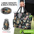 thumbnail image 2 of Garden Tool Bag,Pioneer Flower Floral Print Pattern Garden Tool Organizer,Garden Gifts,Waterproof Multi-Pocket Garden Tool Storage 11.8x5.5x11.4 Inch(Tools NOT Included), 2 of 6