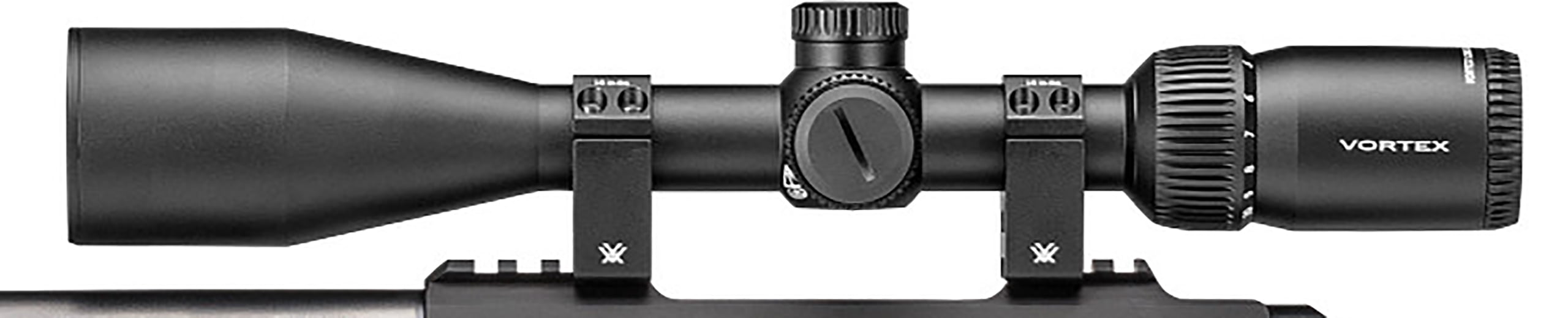 Vortex Crossfire HD 4-12x44 Second Focal Plane, 1-inch Tube Riflescope - Illuminated Dead-Hold 2A BDC MOA Reticle