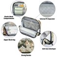 thumbnail image 4 of Standing Pencil Case with Base Large Capacity Stationery Pouch Pen Bag with Zipper for Women Men Adorable Cats and Daisies, 4 of 7