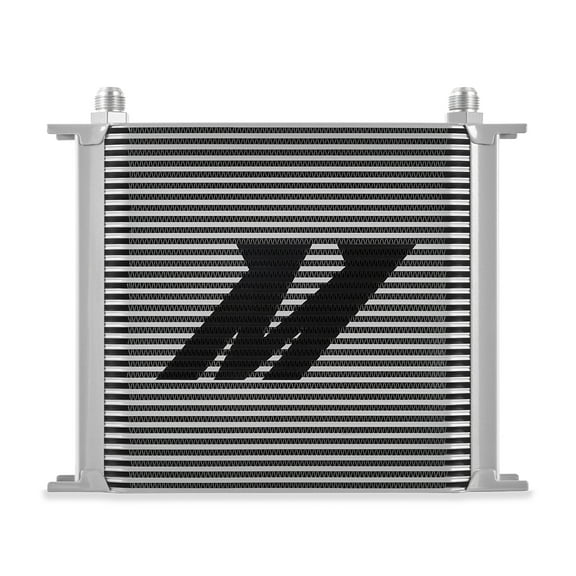Mishimoto Universal 34-Row Oil Cooler, Silver