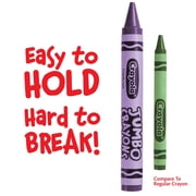 Crayola Jumbo Crayons, 16 Count Assorted Colors, School and Craft Supplies