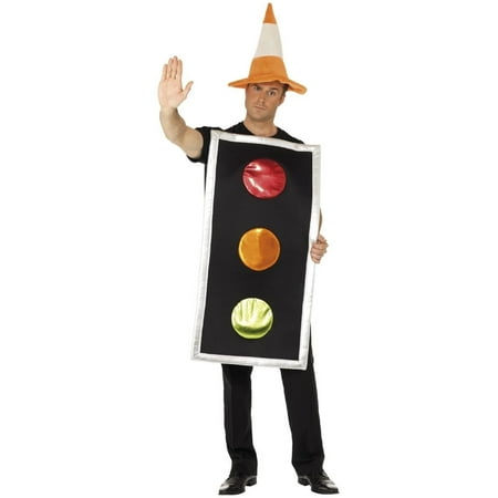 Smiffys 20366 Traffic Light Costume with Traffic Cone Hat