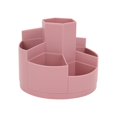 thumbnail image 4 of 360-Degree Rotating MPRINCE Pen Holder for Office and School - Large Capacity, Wear-Resistant, Pink Color, 4 of 5
