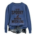 thumbnail image 2 of In My Spooky Witch Era Halloween Sweatshirts for Women 2025 Long Sleeve Crewneck Witch Graphic Sweatshirt Pullover Top, 2 of 4