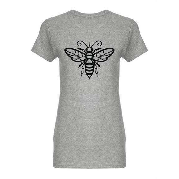 Queen Bee In Sketch T-Shirt Women -Image by Shutterstock, Female Large
