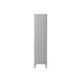 thumbnail image 4 of Elegant Kitchen and Bath 16 Inch Wide Bathroom Linen Storage Freestanding Cabinet In Grey, 4 of 10