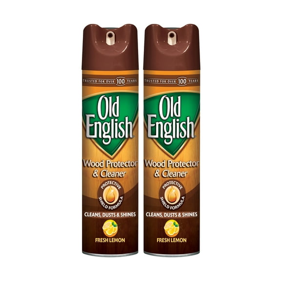 Old English Furniture Polish Spray, Lemon 12.50 oz (Pack of 2)