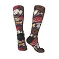 thumbnail image 4 of Balery Forest Wild Mushroom Fun Novelty Socks Men'S Women'S Crew Socks Funny Crazy Novelty Socks Quirky And Cool Socks, 4 of 9