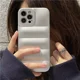 thumbnail image 1 of Funda Para iPhone Invierno Acolchada Protección Cámara +mica, 1 of 8