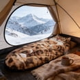 thumbnail image 6 of Taotanxi Flannel Cat Envelope Adult Sleeping Bag - (69" x 32") for Camping, Adorable Cats Envelopes Sleeping Bag, Adult Soft Sleeping Bag, Sleepovers & Home Lounging, Washable(Tabby Cat), 6 of 8