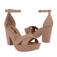 thumbnail image 1 of SANDALIAS DAMA STYLO 7114 SUEDE BEIGE Stylo 7114, 1 of 4