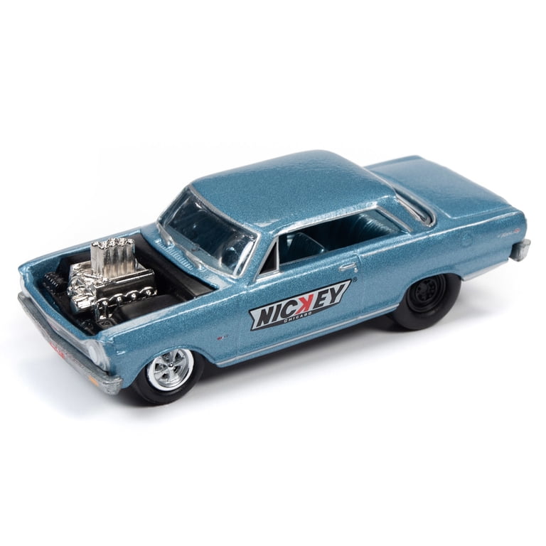 1965 Chevrolet Nova SS Blue Metallic and 1967 Chevrolet Camaso SS