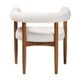 thumbnail image 4 of Baxton Studio Caia Boucle Brown Dining Chair, 4 of 9