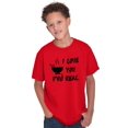 thumbnail image 5 of Love You Pho Real Vietnamese Food Crewneck T Shirts Boy Girl Teen Brisco Brands L, 5 of 6