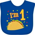 thumbnail image 3 of Inktastic I'm One Taco Birthday Party Boys or Girls Baby Bib, 3 of 4