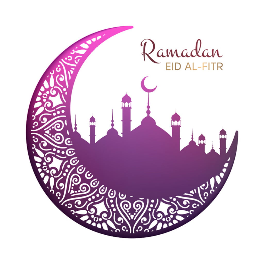 Eid Mubarak Ramadan 3D Window Sticker Muslim Islam Wall Decals DIY Wallpaper  