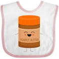 thumbnail image 3 of Inktastic Cute Kawaii Peanut Butter Boys or Girls Baby Bib, 3 of 4