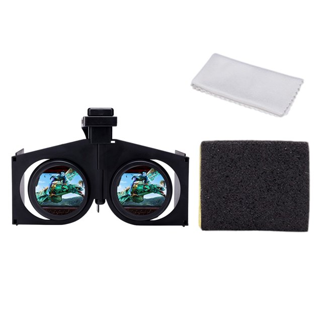 Mini gafas 3D VR plegables portátiles para teléfonos