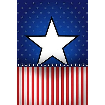Image of MOHome 5x7ft Patriotic American Stars and Stripes Flags Photography Studio Backdrop Background