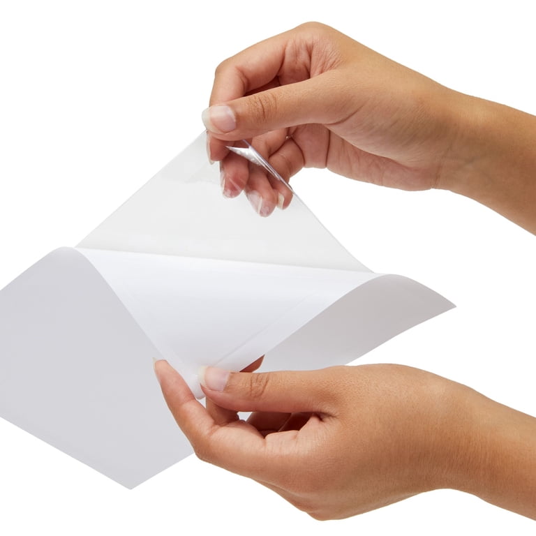 50 Pack Clear Adhesive Pockets Sleeves 5x8 for Index Card and Planners, Bulk Top Load Plastic Label Holder Protector for 50 Pack Clear Adhesive Pockets Sleeves 5x8 for Index Card and Planners, Bulk Top Load Plastic Label Holder Protector for