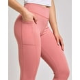thumbnail image 5 of Real Essentials 3 Pack: Women's Joggers with Pockets - High Waist Workout Yoga Tapered Sweatpants Lounge (Available in Plus), 5 of 6