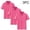 Pink, variant on Amidoa 3 Pack Children's Polo Shirts Short Sleeve – Boys Girls Casual Sport Performance Tee Set Solid Color School Uniform,Light Blue Size 8