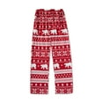 thumbnail image 6 of HESHENG Christmas Pajamas Set Xmas Tree Printed Family Matching Nightwear Sleepwear PJs Sets for Women Men Kids (Red,Kids-6T-7T ), 6 of 10