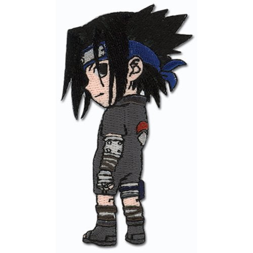 Patch Naruto New Chibi Sasuke Black Suit Sharingan Anime Licensed Ge7160 Walmart Com