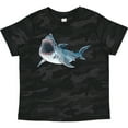 thumbnail image 3 of Inktastic Great White Shark Boys or Girls Toddler T-Shirt, 3 of 5