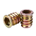 thumbnail image 2 of Ensemble de 5 Inserts Filetés M10 x 20 mm pour Bois, 2 of 8