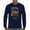 Navy Blue, variant on US Army 250 Years Long Sleeve T-shirt American Military Veteran DD214 Patriotic