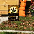 thumbnail image 5 of Happy Halloween Evil Pumpkin Garden Flag 12x18 Inch, Vertical Double Sided Happy Halloween Pumpkin Holiday Outside Decorations Burlap Yard Flag, 5 of 7