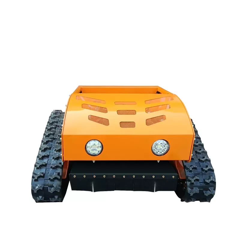 Wolfequip 21" Battery Robotic Lawn Mower, 0.25 Acre Capacity, Remote Control Automatic for 45° Slope