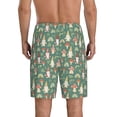 thumbnail image 3 of Fotbe Mushrooms Gnome Pajama Shorts for Men, Men's Pajama Bottoms, Sleepwear,Short Pajama Pants-Medium, 3 of 9