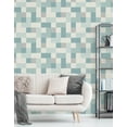 thumbnail image 3 of Fine Décor Milano Aqua Geometric Wallpaper, 3 of 4