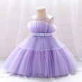 thumbnail image 2 of 1-6T Christmas Birthday Wedding Toddler Girls Princess Dress Ruffle Ball Gown, 2 of 7
