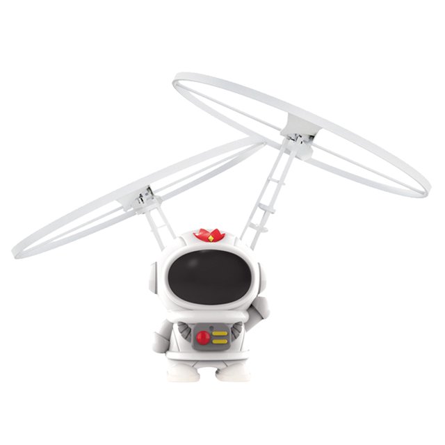 TIELUTT The Astronauts Flying Toy Hand Controlled Flying Toys Led Lights Controller Mini Complete Easter for Kids Cool to Play with Kids 5 Frame Bow Staff Arts