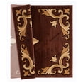 thumbnail image 2 of United Weavers Bristol Barnsley Brown Round Rug 710 Round, 2 of 2