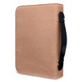 thumbnail image 3 of HELLHERO Pebbled PU Leather Bible Bag with Large Capacity, Portable Bible Cover for Church and Christian Prayer Bible Study, 3 of 12
