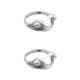 thumbnail image 1 of Guardurnaity Anillos de rana Vintage para mujer y hombre, diseño de apertura, joyería bonita, ojo de garra, anillo Punk de Hip Hop, regalos, Plata 2piezas, 1 of 6
