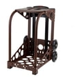 thumbnail image 3 of Zuca 18" Sport Bag - Stealth with Flashing Wheels (Brown Frame), 3 of 3